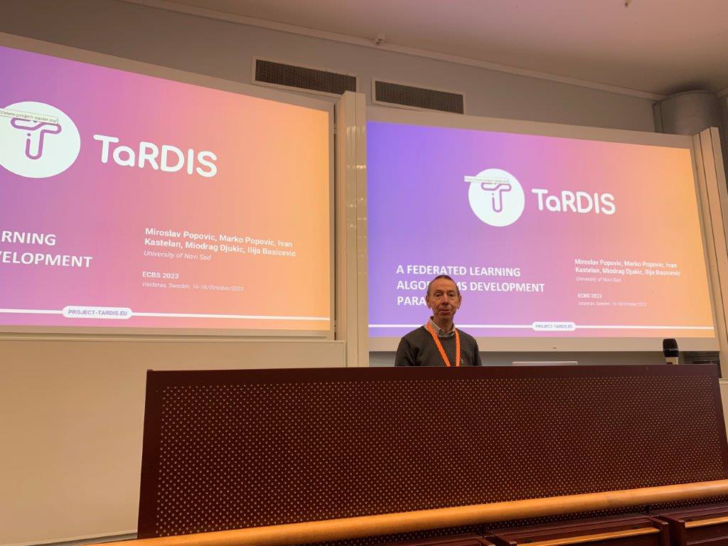 Miroslav Popovic presents the first paper